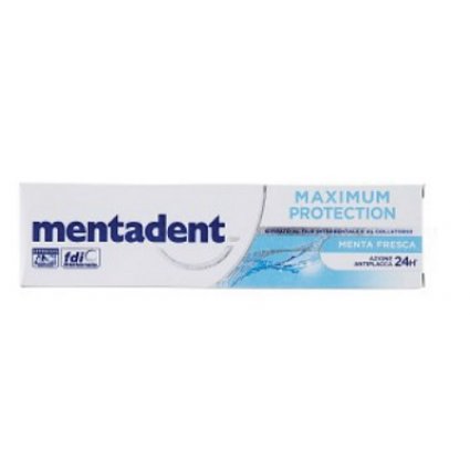 MENTADENT MAXIMUM PROTECTION MENTA FRESCA DENTIFRICIO 75 ML