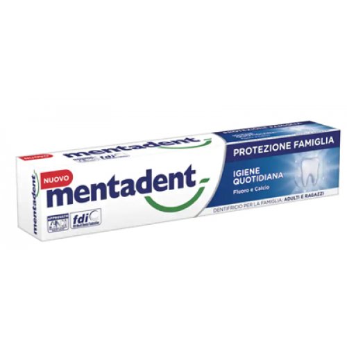 MENTADENT PROTEZIONE FAMIGLIA IGIENE QUOTIDIANA 75 ML