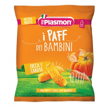 PLASMON PAFF Snack Zucca/Car.