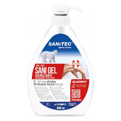 SANITEC SANI GEL ALCOLICO600ML