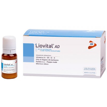 LIOVITAL AD 10 FLACONCINI X 10 ML