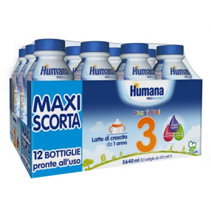 HUMANA 3 MULTIPACK 12X470ML HD