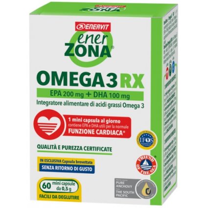 ENERZONA OMEGA 3 RX 60MINICAPS