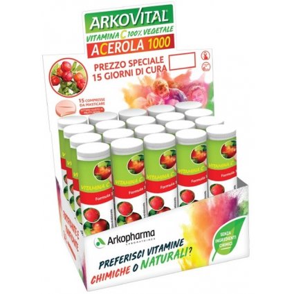 ARKOVITAL ACEROLA 1000 15CPR