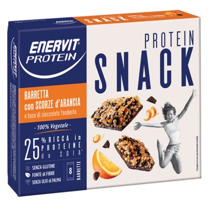 ENERVIT PROTEIN SNACK SCZ 8BAR