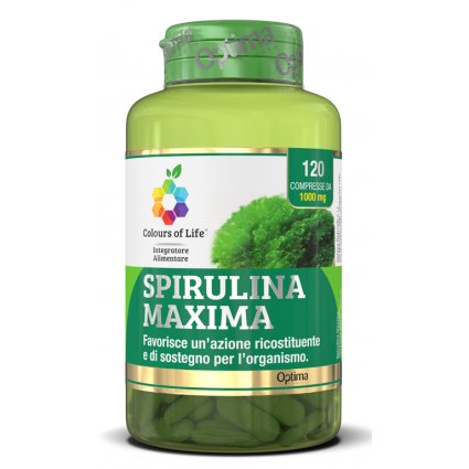 OPTIMA Spirulina Maxima 120Cpr