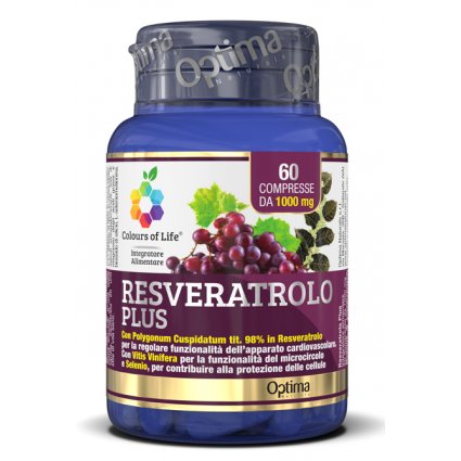 RESVERATROLO PLUS 60CPR 1000MG