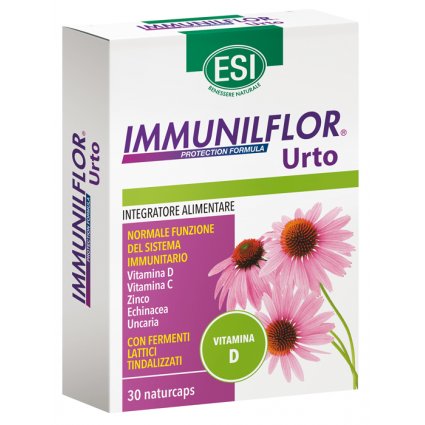 IMMUNILFLOR URTO VIT D 30CPS S