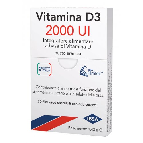 Vitamina D3 2000 UI 30 film