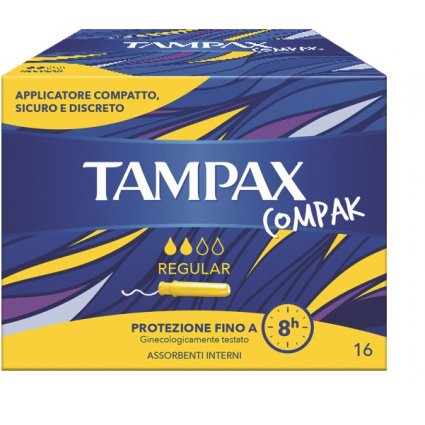 TAMPAX COMPAK*REGULAR 16P