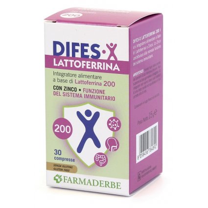 DIFES-X LATTOFERRINA 200 30CPR