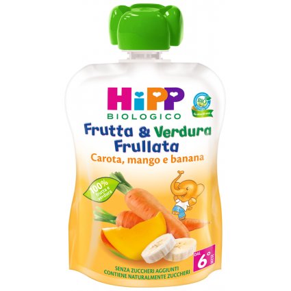 HIPP BIO FRUT&VERD CAR/MAN/BAN