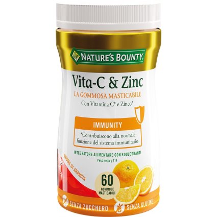 NATURE'S B VITA-C&ZINC 60GOMM