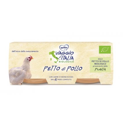 VIAGGIO ITALIA OMO POLLO 2X80G