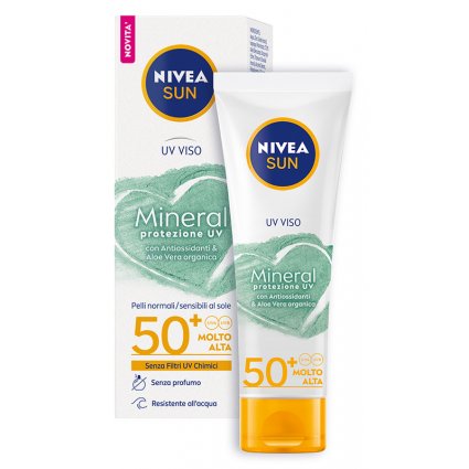 NIVEA CREMA VISO SOL MIN FP50+