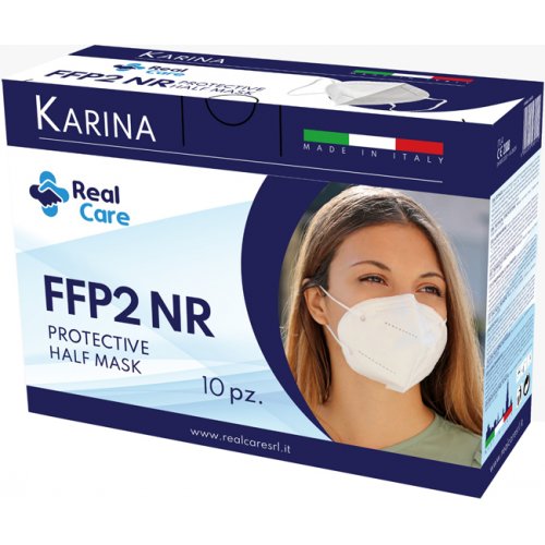 MASCHERINA FFP2 BIANC KARINA 10P