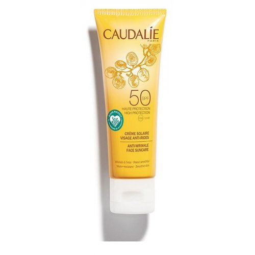 CAUDALIE CREMA SOL VISO SPF50