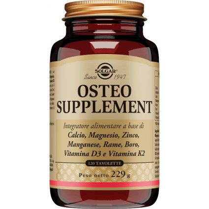 OSTEO SUPPLEMENT 120Tav.SOLGAR