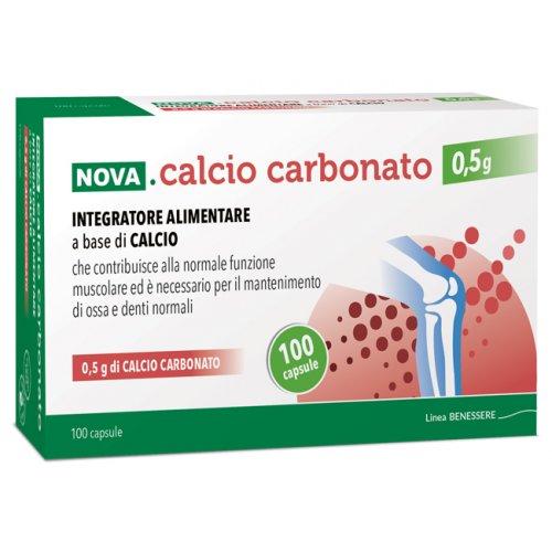 CALCIO Carb.100Cps 500mg N.A.