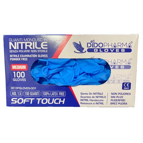 GUANTI NITRILE DIDO M 100PZ