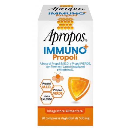 APROPOS IMMUNO+ PROPOLI 20CPR scadenza 01/2025