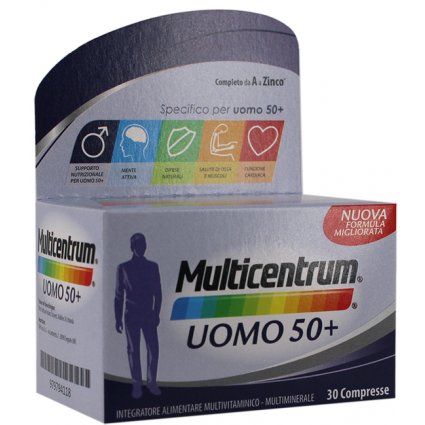 MULTICENTRUM UOMO 50+ 30CPR GMM