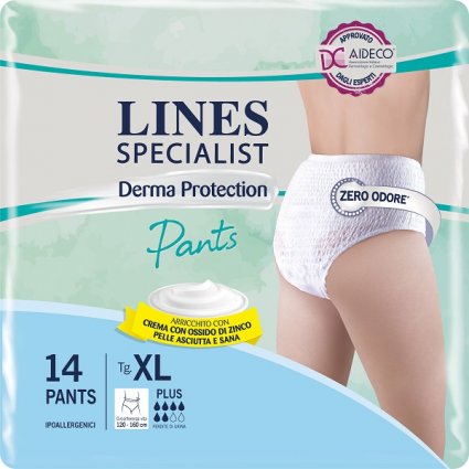 LINES SP DERM Pants Pl.XL 14pz