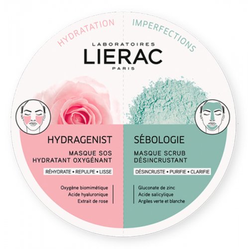 LIERAC Mono Mask Hydra+Sebolog