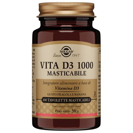 VITA D3*1000 100Tav.SOLGAR