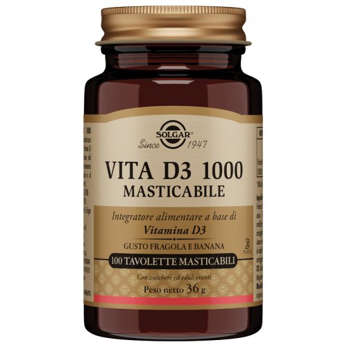 VITA D3*1000 100Tav.SOLGAR