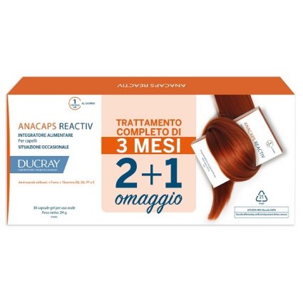 ANACAPS REACTIV CAPELLI3X30CPS