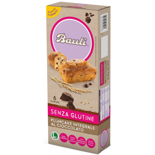 BAULI Plumcake S/G Ciocc.6x35g