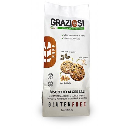 GRAZIOSI Bisc.Cereali 160g