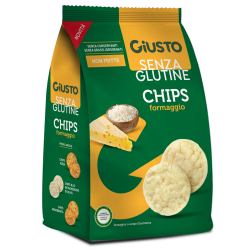 GIUSTO S/G Chips Formaggio 40g