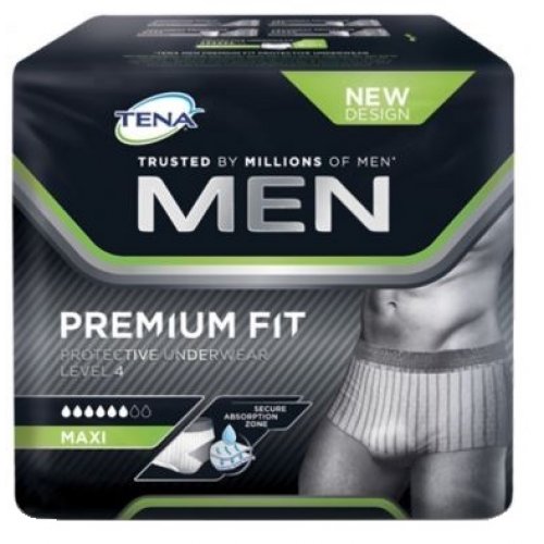 TENA MEN PREM FIT LIV 4 M 10PZ