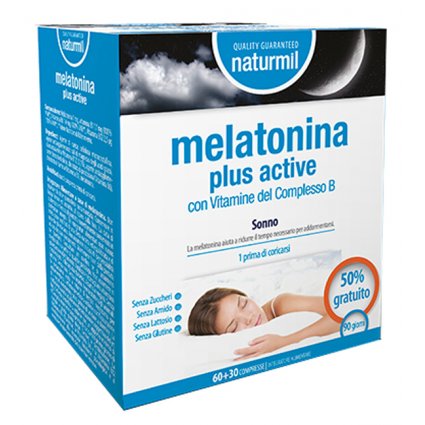 NATURMIL MELATONINA PLUS ACTIV