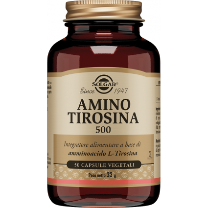 AMINO TIROSINA*500 50CpsSOLGAR