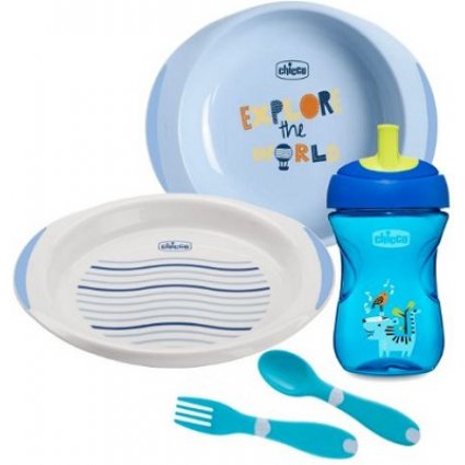 CH SET PAPPA 12M+ AZZURRO