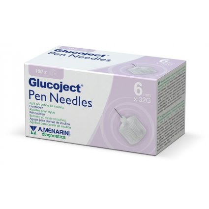 GLUCOJECT Pen Needles 32g 6mm