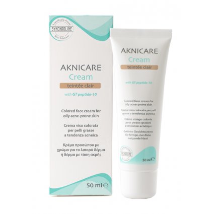 AKNICARE CREAM TEINTEE CLAIR