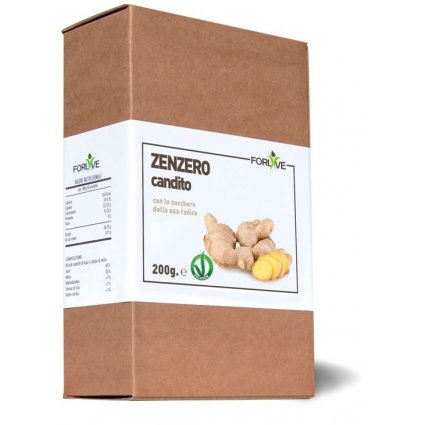 ZENZERO CANDITO 200GR FORLIVE