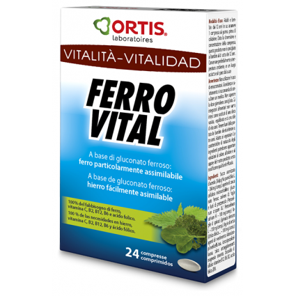 FERRO VITAL PLUS 24CPR 26G