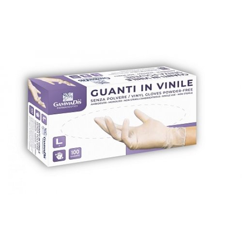 GAMMADIS Guanti Vinile S 100pz