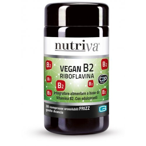 NUTRIVA VEGAN B2 FIZZ 30CPR