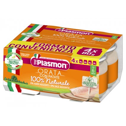 PLASMON ORATA C/PATATE 4X80G