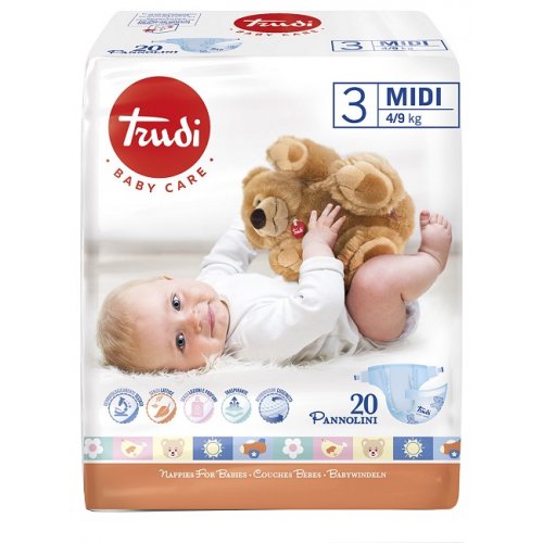 TRUDI Pann. 4-9Kg Midi 20pz