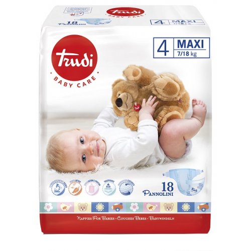 TRUDI Pann. 7-18Kg Maxi 18pz