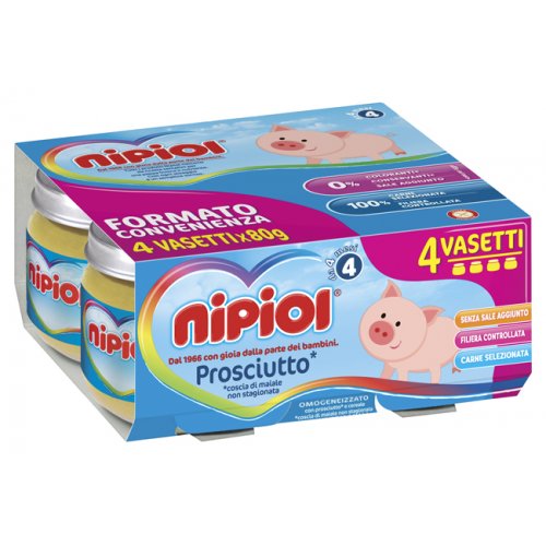 NIPIOL OMOG PROSCIUTTO 4X80G