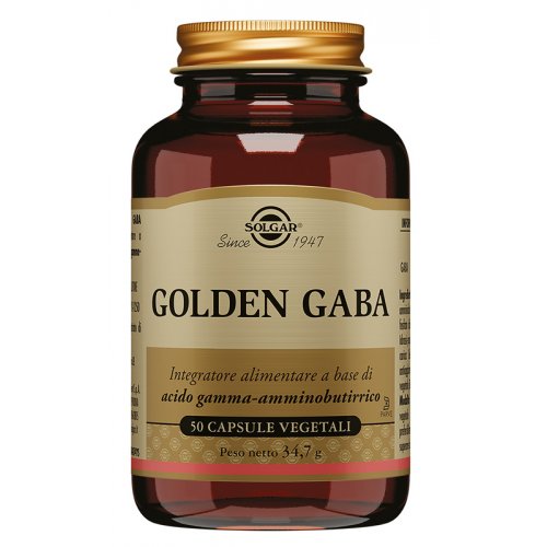 GOLDEN GABA 50CPS VEG SOLGAR