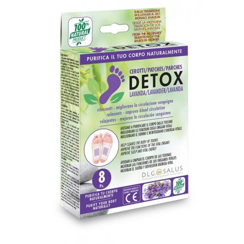 CEROTTI DETOX PIEDI LAVANDA8PZ